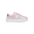 Sneakers multicolore effetto glitterato con dettaglio laminato sul tallone 10 Baci, Scarpe Bambini, SKU k232000174, Immagine 0
